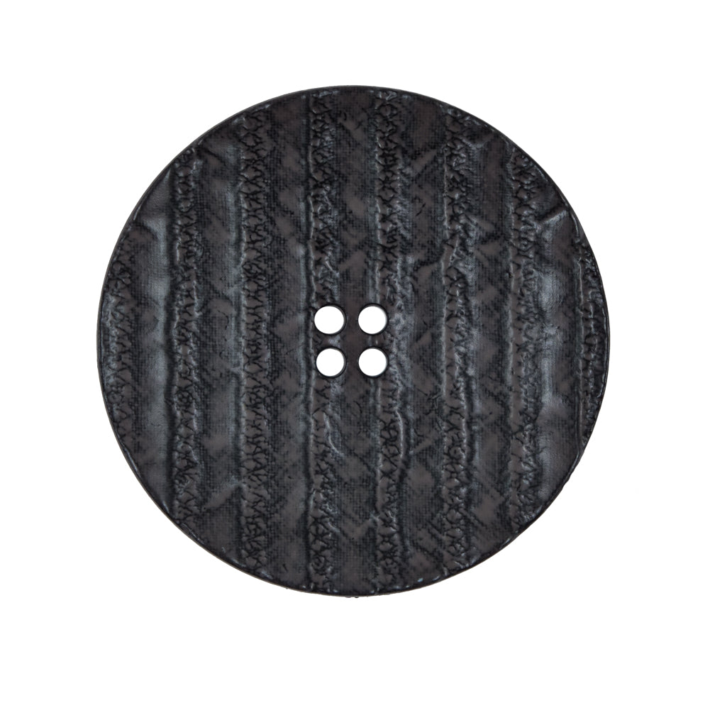 Italian Black Textured 4-Hole Button - 44L/28mm - Joann Fabrics