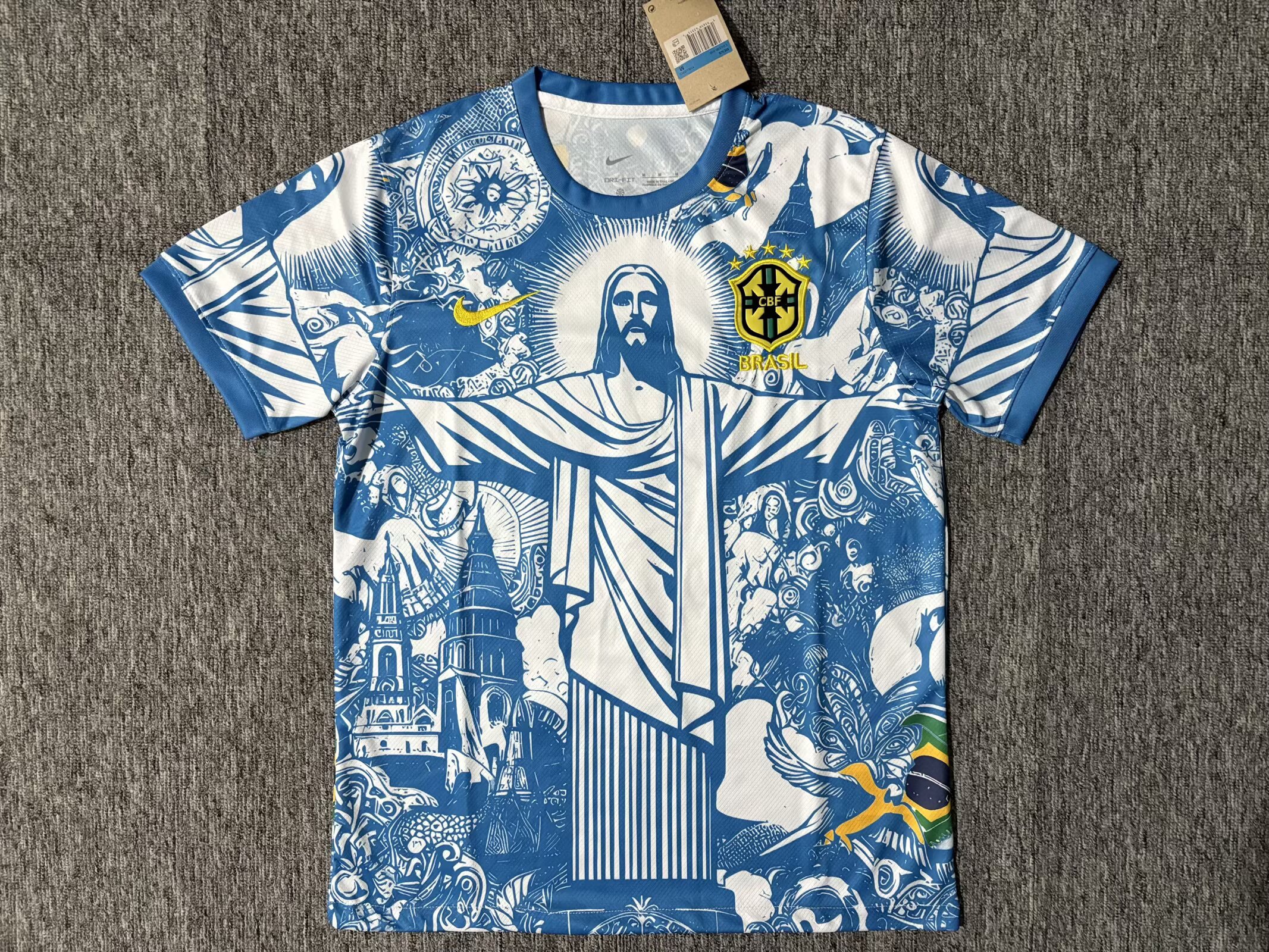 2025/2026 Brazil goddess Blue Football Jersey 1:1 Thai Quality