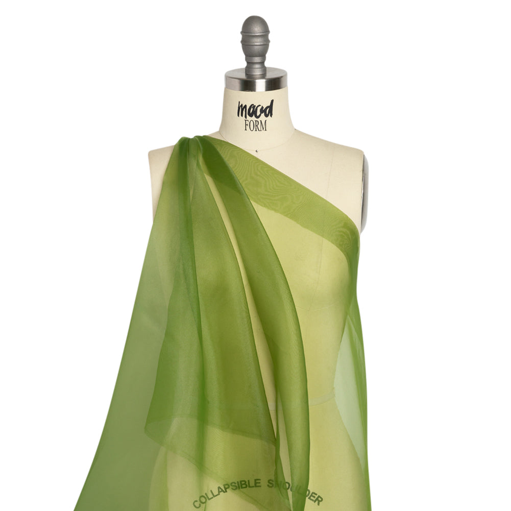 Polyester Organza - Pesto Green - Luscinia Collection by Mood - Joann Fabrics