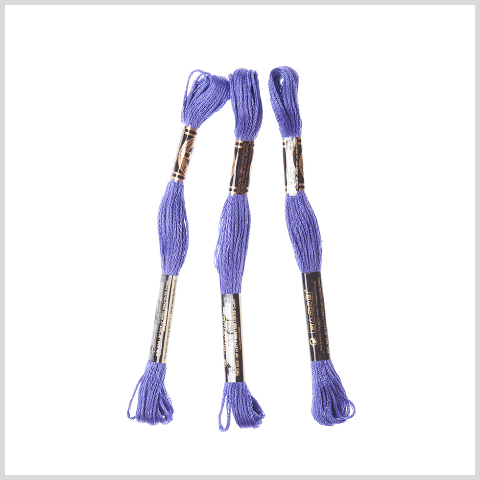 3-Pack DMC Size 6 Embroidery Floss #333 Royal Purple - Joann Fabrics