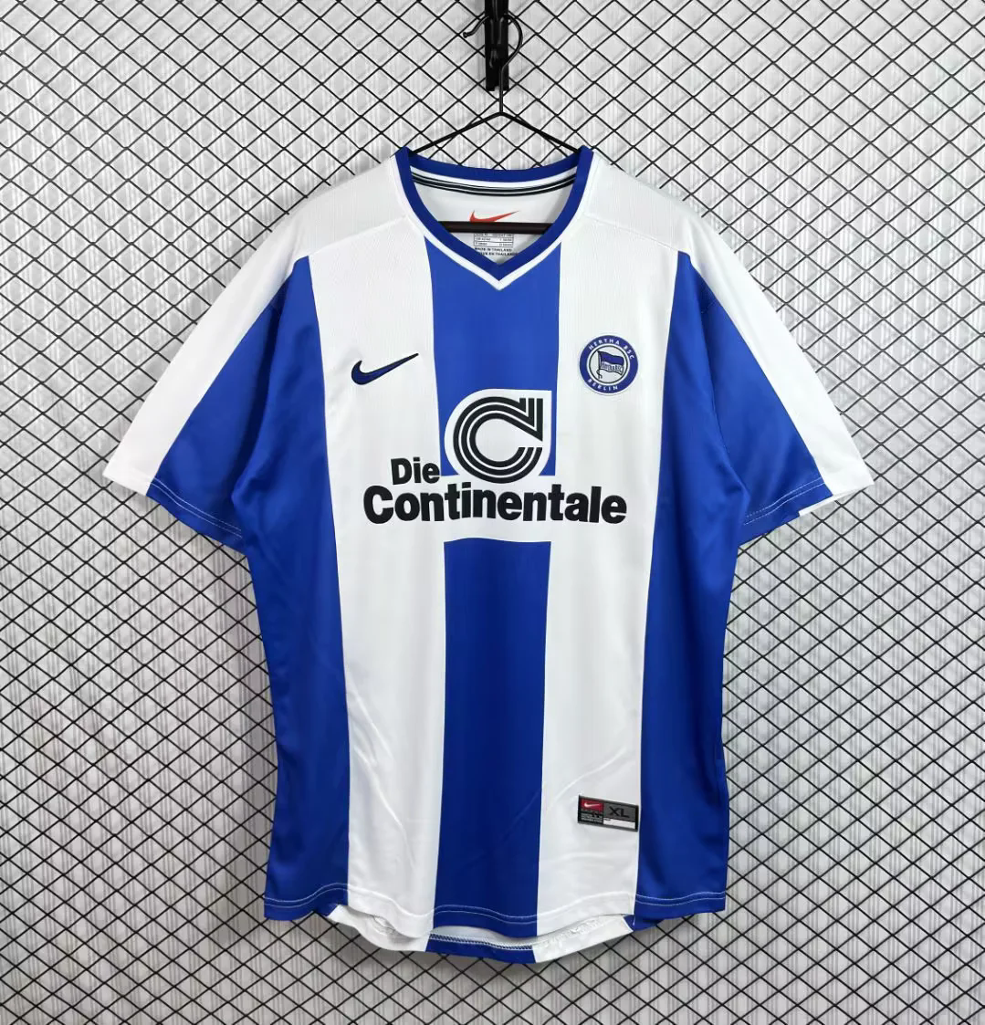 Retro Hertha BSC 1999-00 Home Jersey - UnitedFutballJersey
