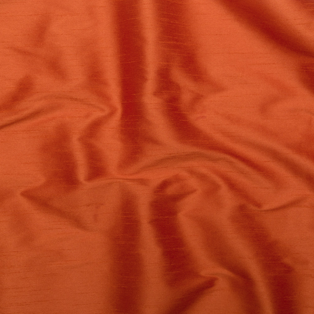 Polyester Shantung - Burnt Orange - Eirian Collection - Joann Fabrics