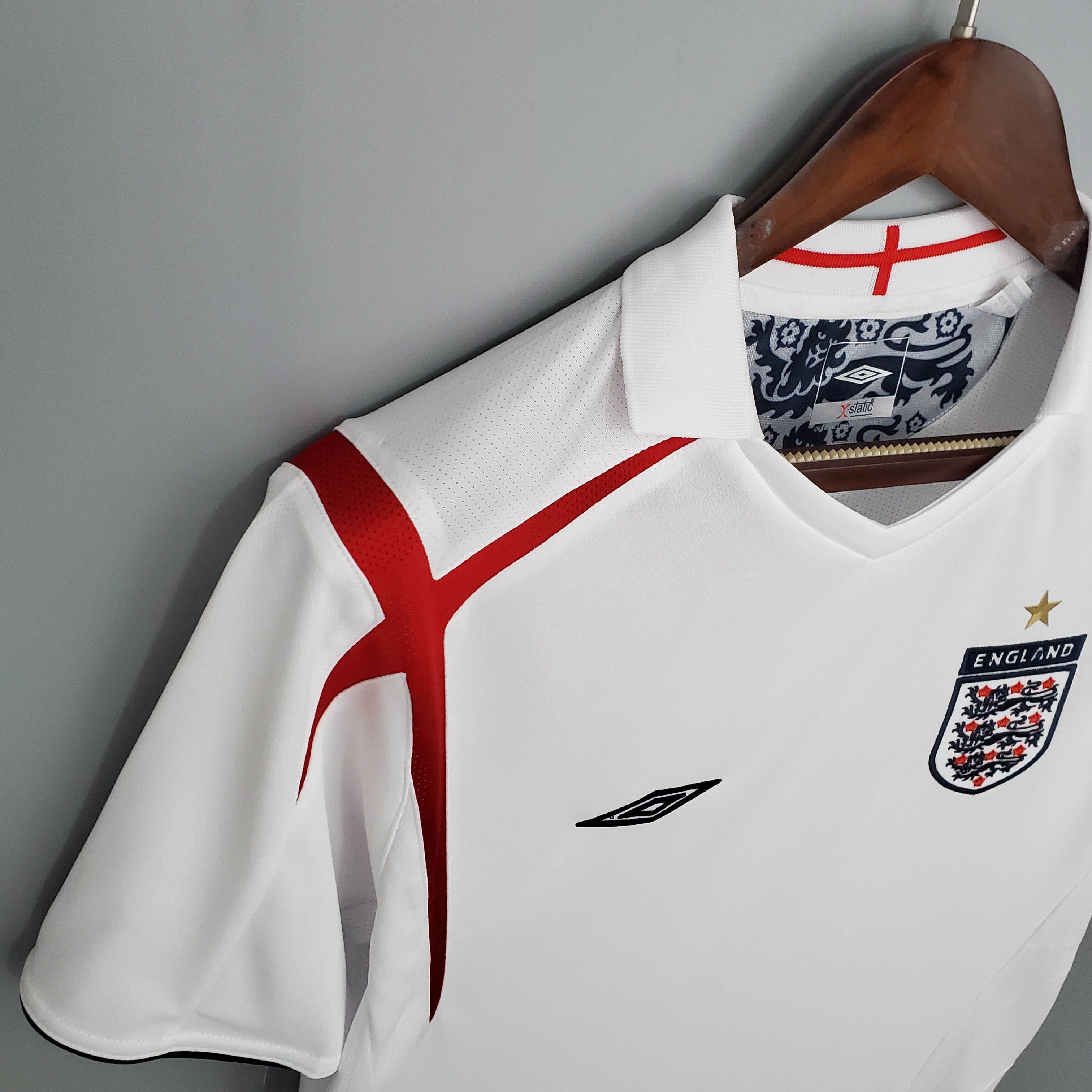 2006 Retro England Home Soccer Jersey 1:1 Thai Quality