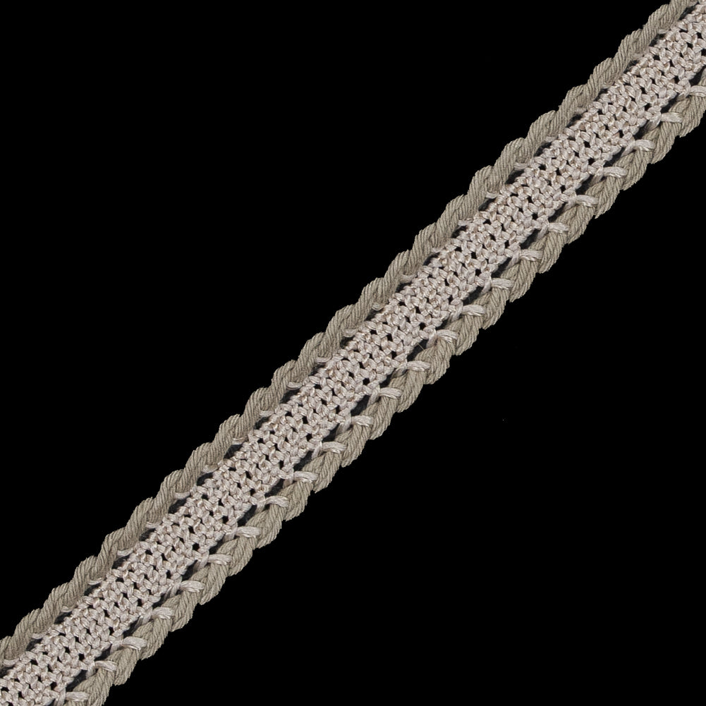 Beige European Crochet Trim - 0.5