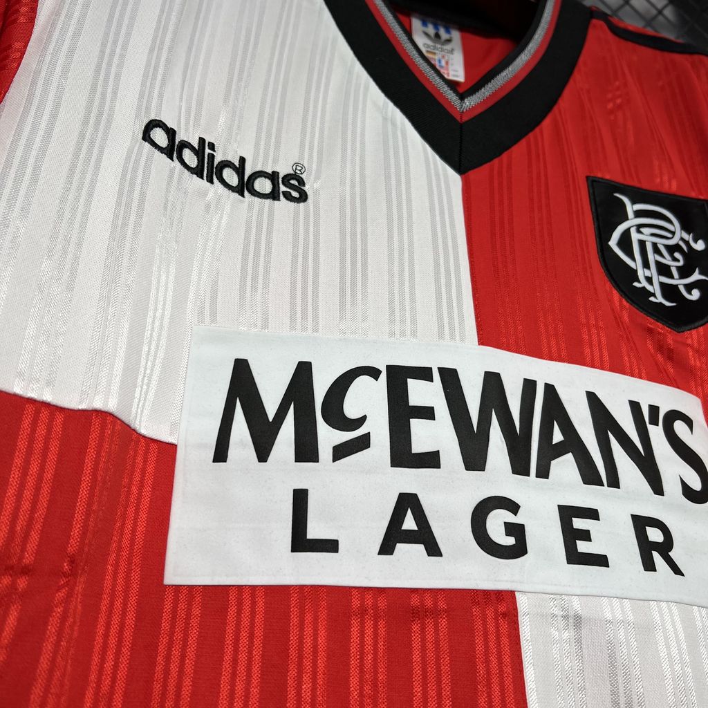 1995/1996 Retro Rangers Away Football Shirt 1:1 Thai Quality