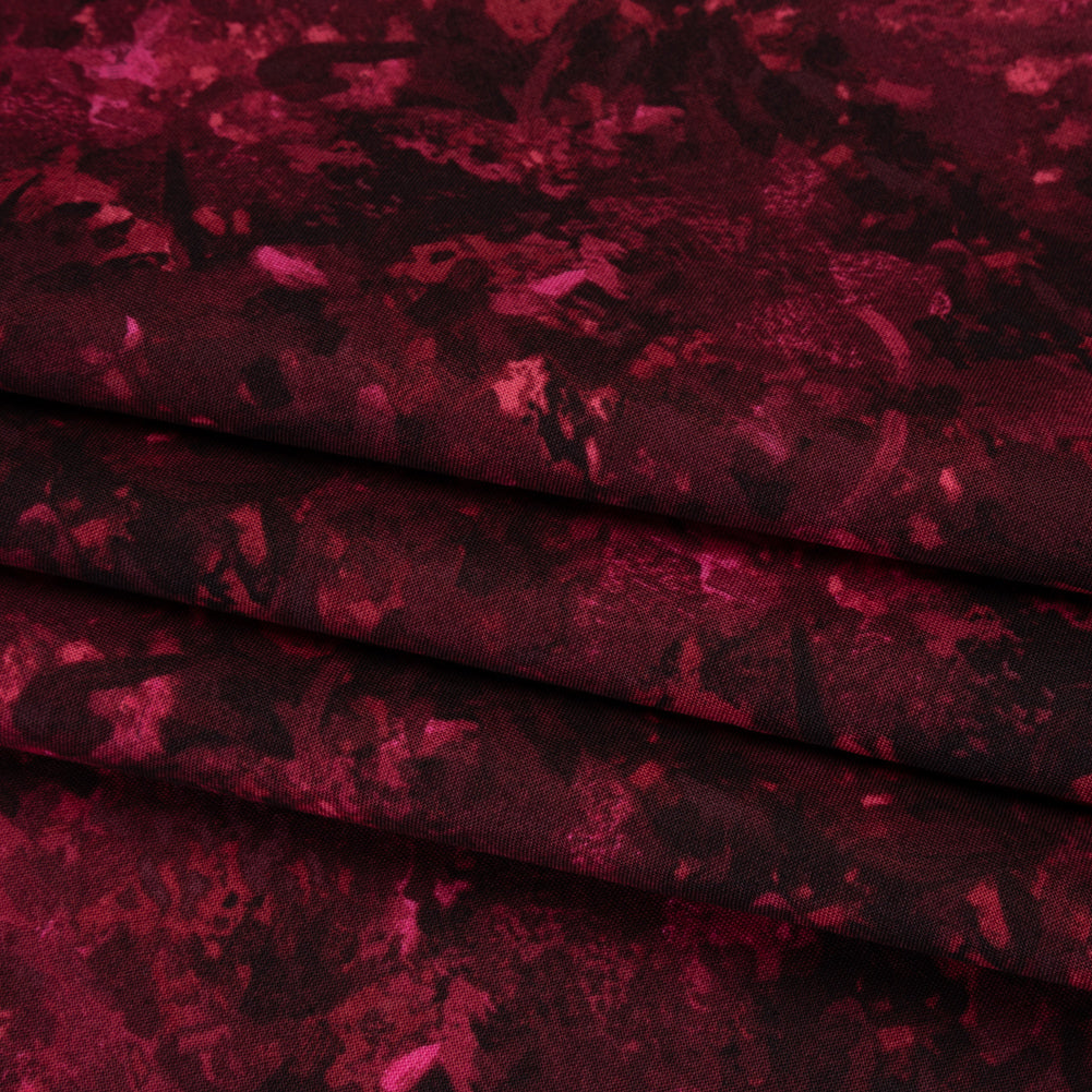 Printed Quilting Cotton by Deborah Edwards for Northcott Studio - Cabernet Painterly Abstract - Chroma Collection - Joann Fabrics