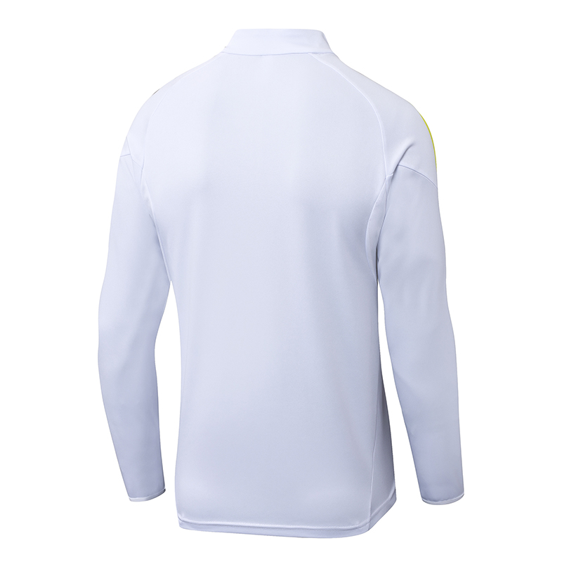 2025/2026 Juventus Half-Pull Training Suit White Football Shirt 1:1 Thai Quality Set