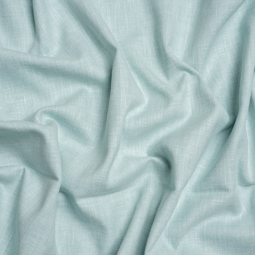 Slubbed Cotton and Polyester Woven - Duckegg - British Imported - Joann Fabrics