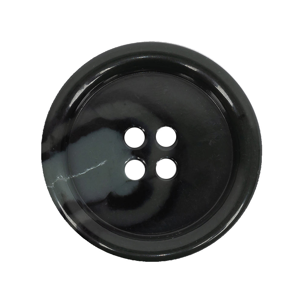 Anthracite Gray and White Swirl Plastic Button - 44L/28mm - Joann Fabrics