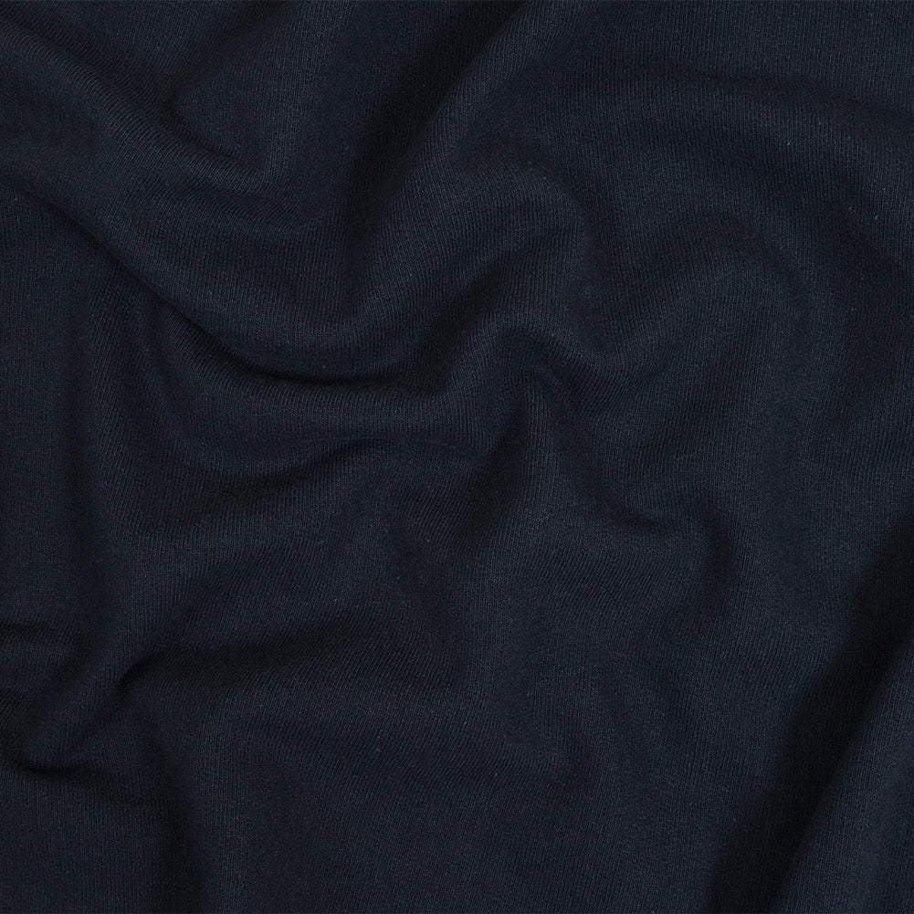 Cotton French Terry Knit - Navy - Elida Collection - Joann Fabrics