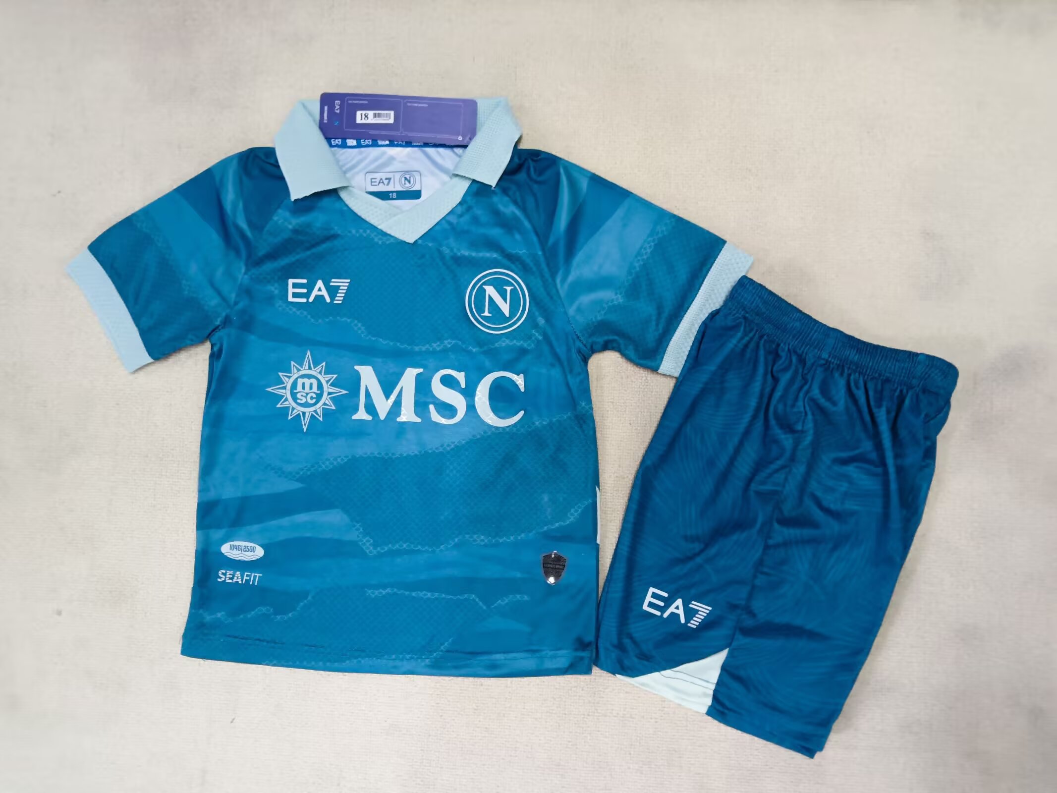 2025/2026 Napoli Fourth Away Football Jersey 1:1 Thai Quality Kids Size