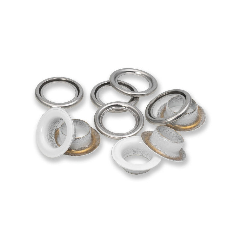Prym Eyelets with Washers - White 11mm - 20pc - Joann Fabrics