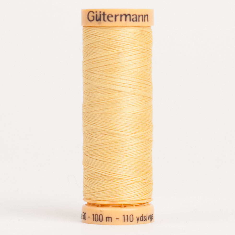 Gutermann Cotton Thread 100m - 1600 Yellow - Joann Fabrics