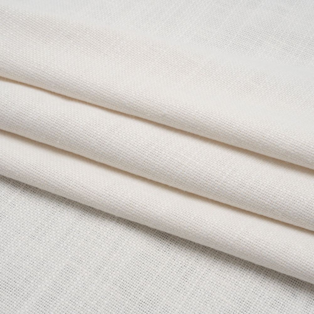 Linen Look Recycled Polyester and Cotton Woven - Pearl - British Imported - Joann Fabrics