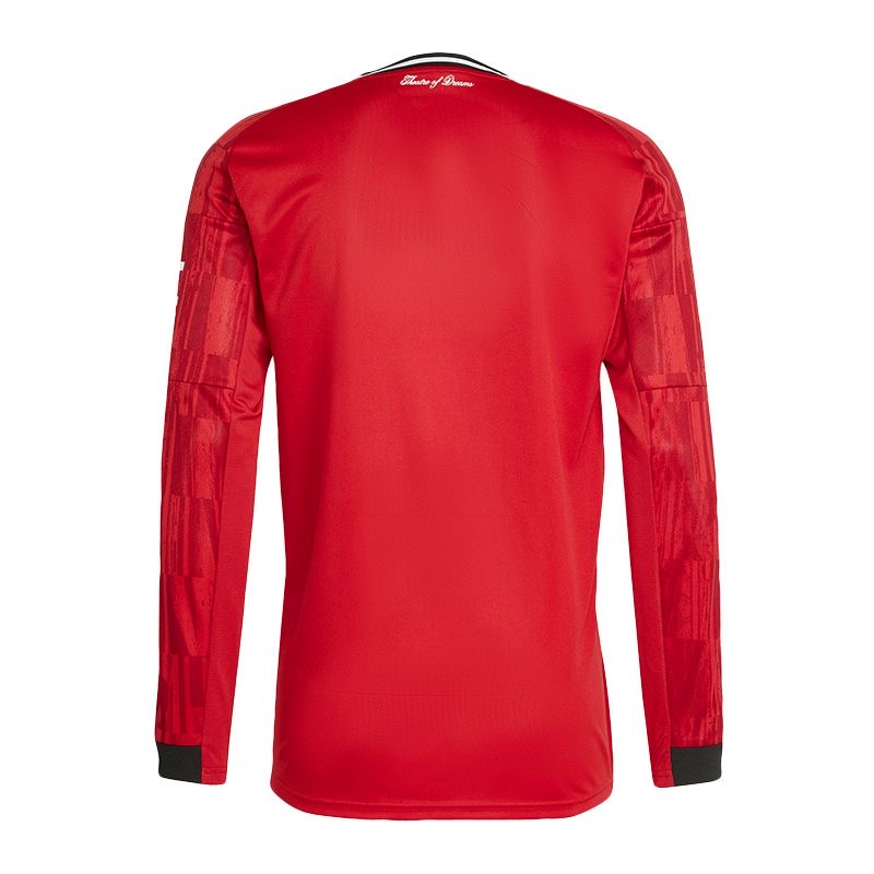 2025/2026 Long Sleeve Manchester United Home Football Shirt 1:1 Thai Quality