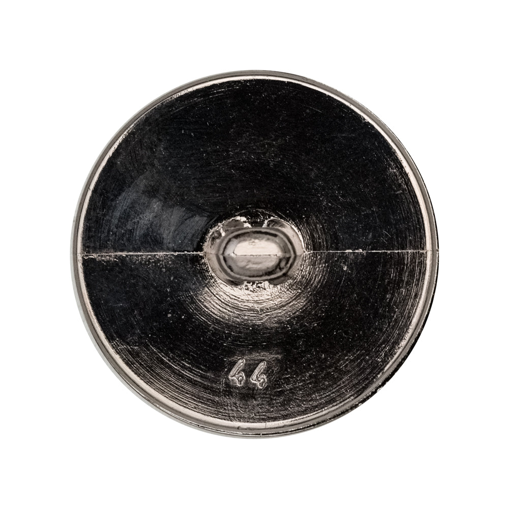 Italian Silver Crest Plastic Shank Back Button - 44L/28mm - Joann Fabrics