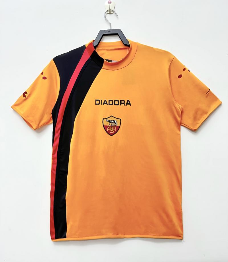 2005-2006 Retro Roma Home Soccer Jersey 1:1 Thai Quality