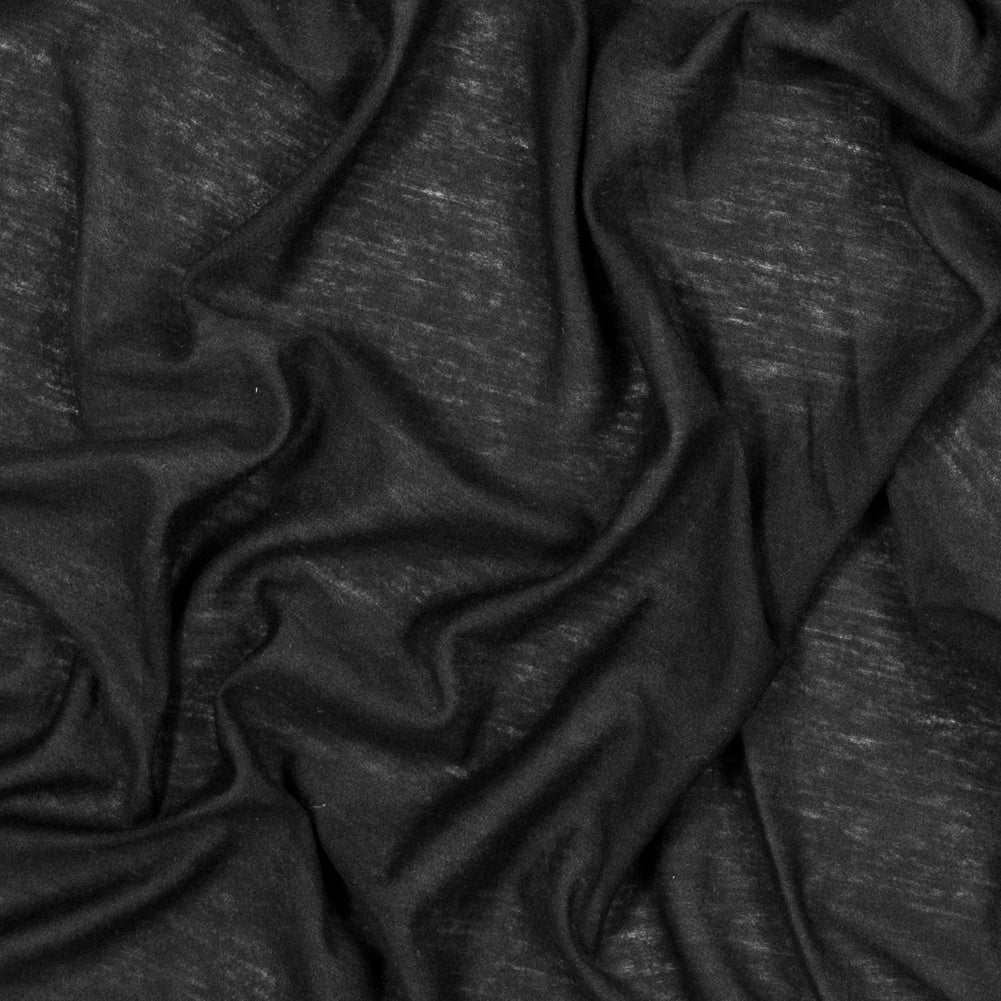Heathered Black Tissue Weight Cotton Jersey - Joann Fabrics