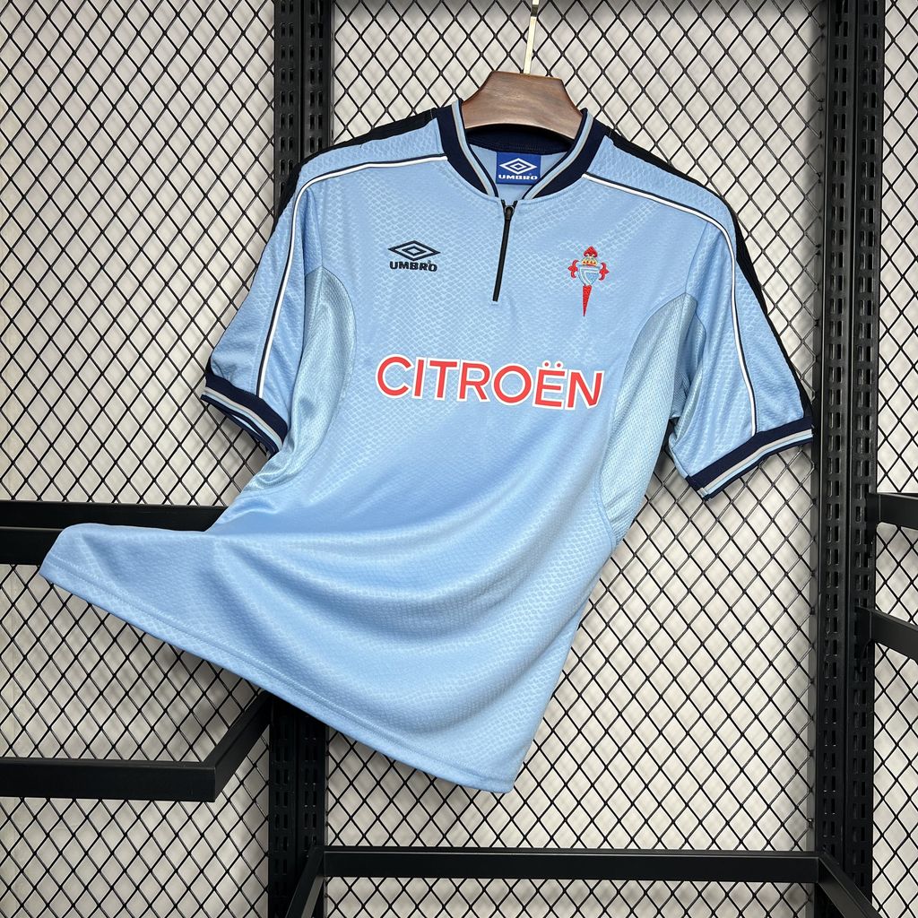 1999/2000 Retro Celta Vigo Home Football Shirt 1:1 Thai Quality