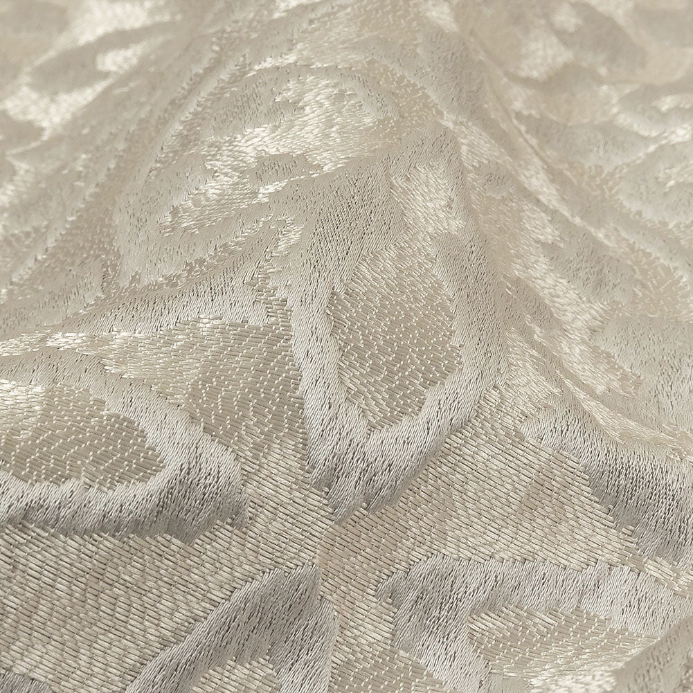 Drapery Jacquard - Silver Damask - British Imported - Joann Fabrics