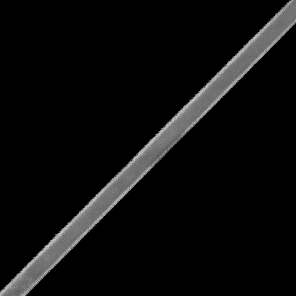 Single Faced Velvet Ribbon Made in Italy - 1/8