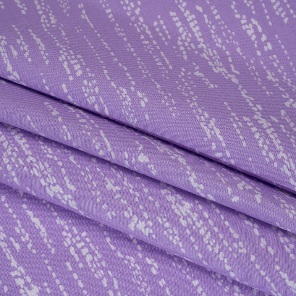Printed Quilting Cotton by Ghazal Razavi for FIGO Studio - Lilac Grass Patch - Seasons Basics Collection - Joann Fabrics