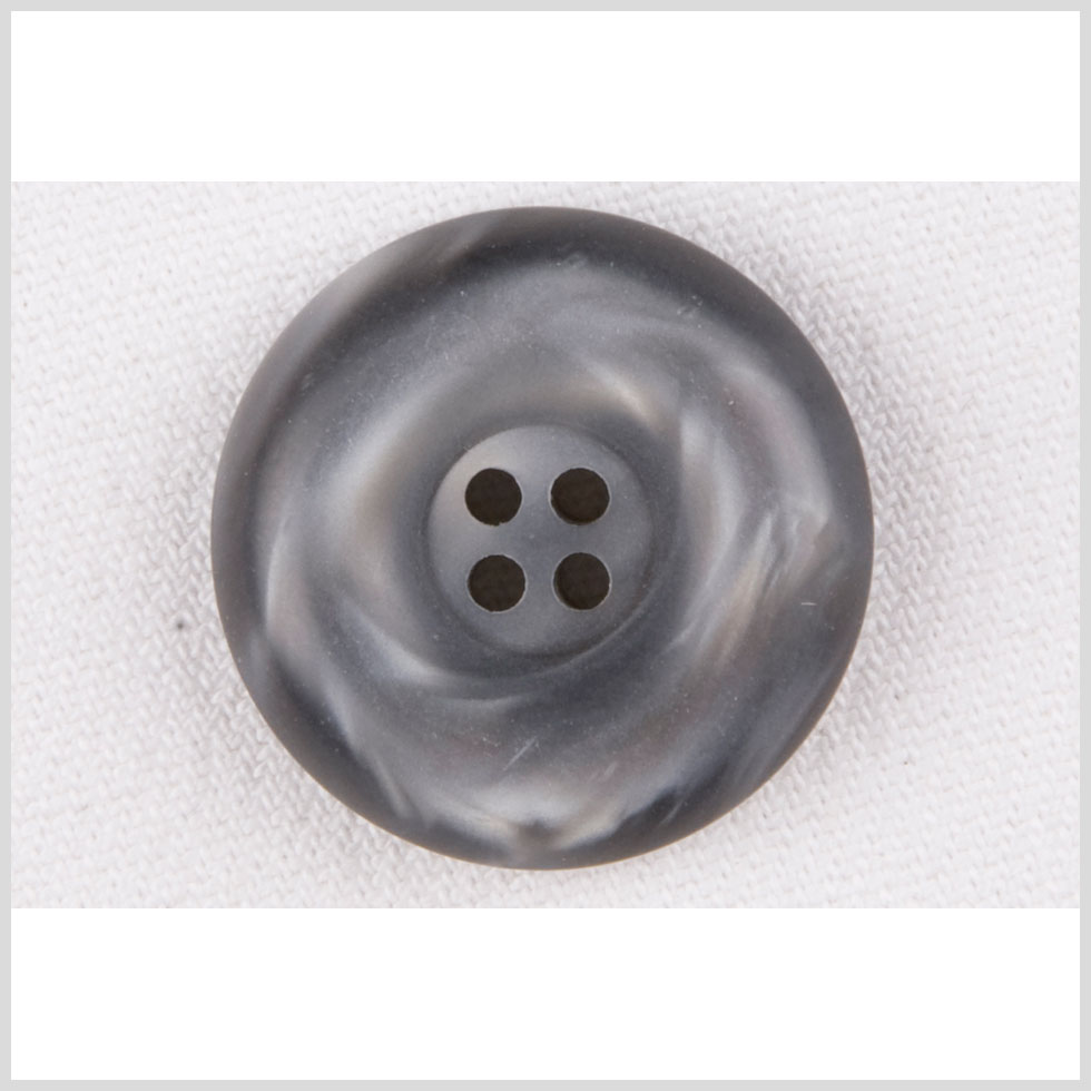 Plastic 4-Hole Button - 40L/25.5mm - Gray Shimmer Swirl Tire Rim - Joann Fabrics