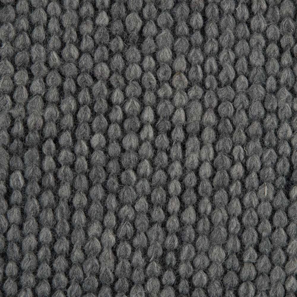 Chunky Wool Knit with Brushed Back - Gray - Designer Deadstock - Joann Fabrics