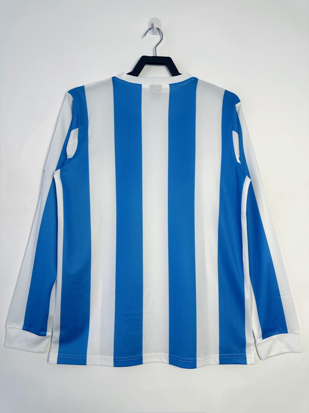 1986 Retro Long Sleeve Argentina National Team Home Jersey 1:1 Thai Quality