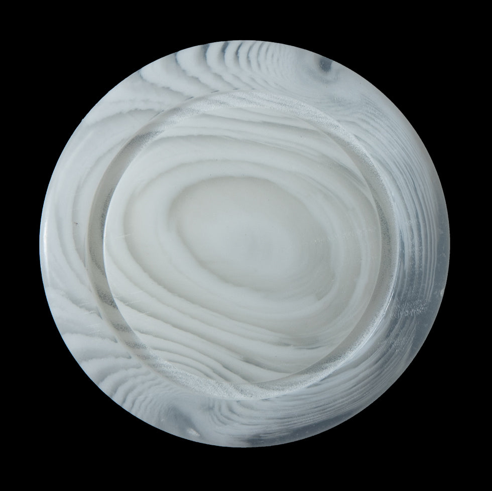 White Translucent Shank-Back Button - 54L/34mm - Joann Fabrics