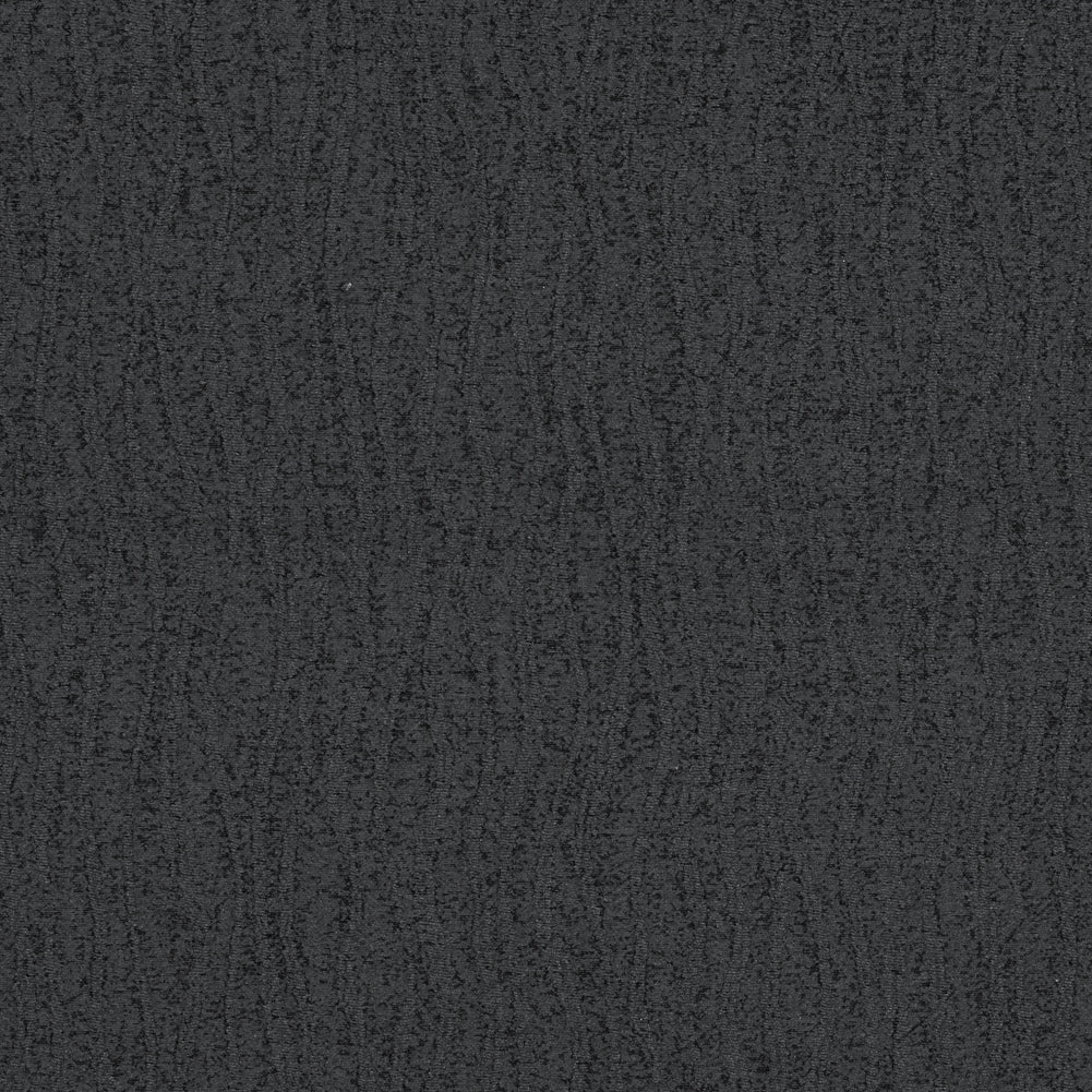 Black Cotton Woven with a Stitched Design and Charcoal Painted Coating - Joann Fabrics