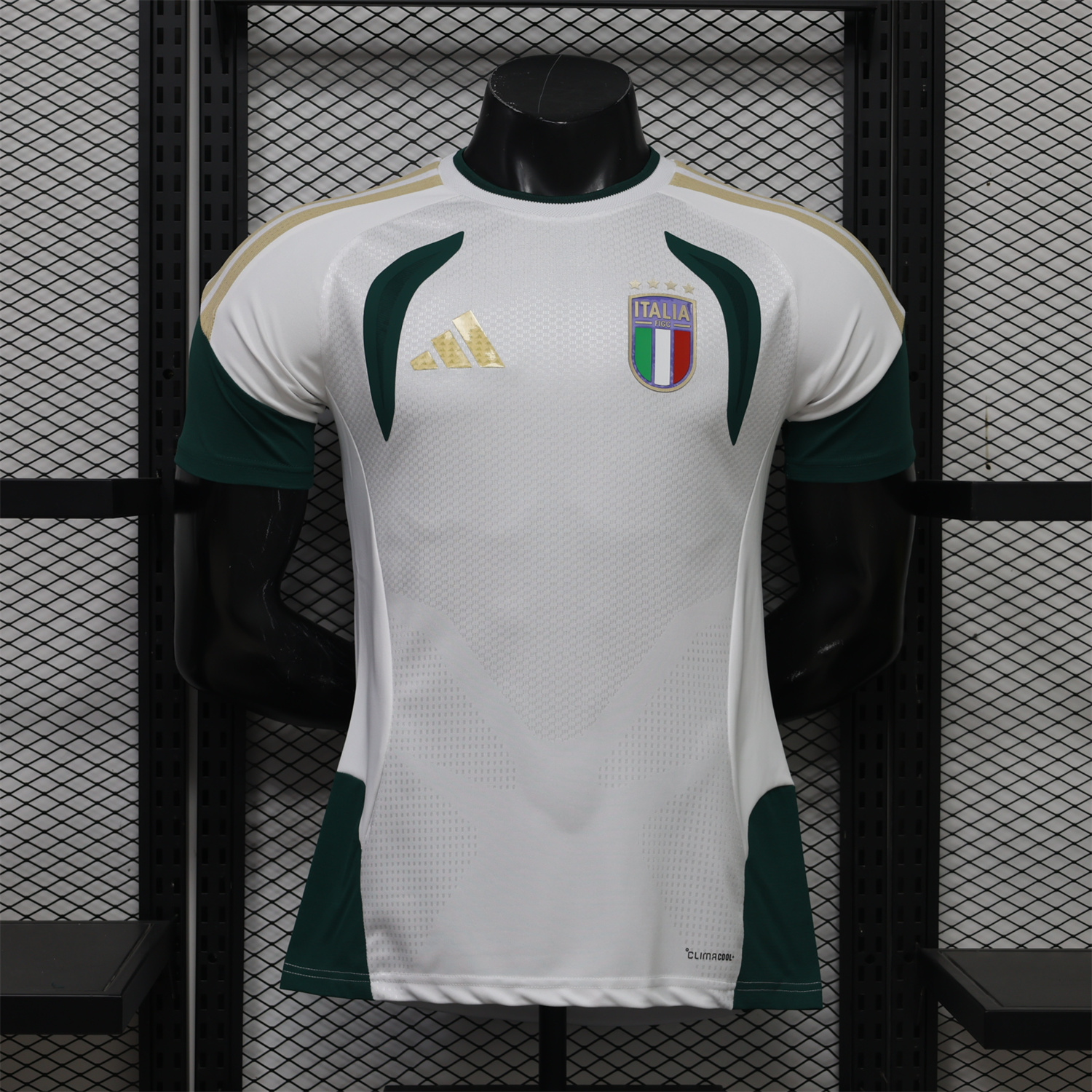Italy 2026 White Short-Sleeve Training Jersey - Player Version - UnitedFutballJersey