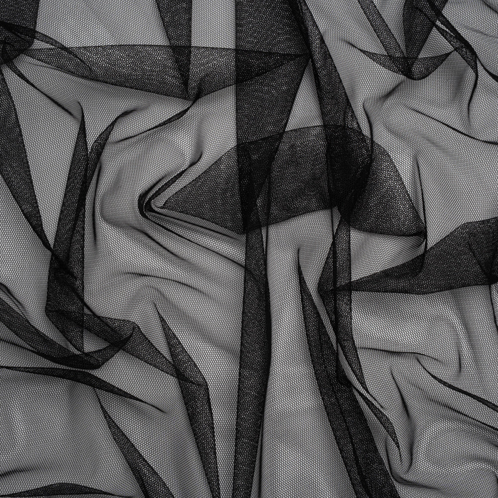 Polyester Mesh - Black - Designer Deadstock - Joann Fabrics