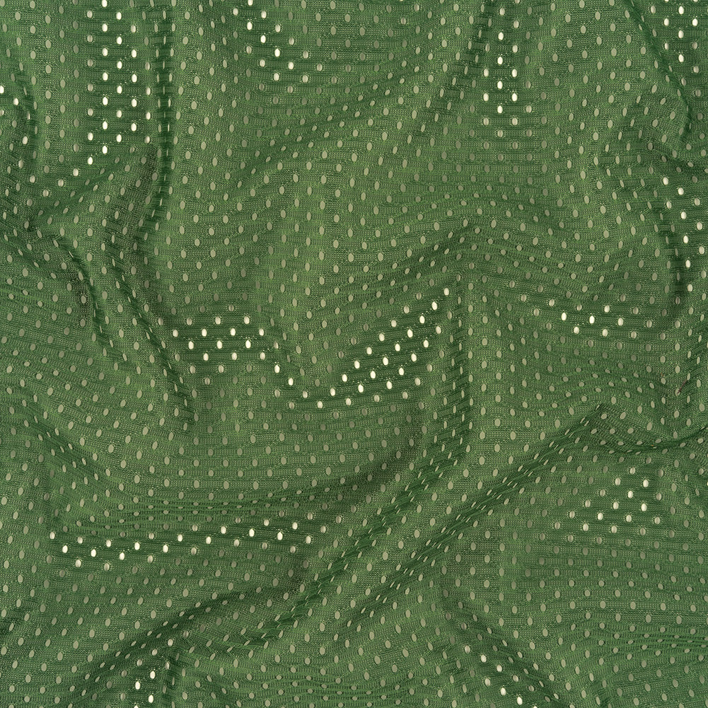 Polyester Athletic Mesh - Hunter Green - Heracles Collection - Joann Fabrics