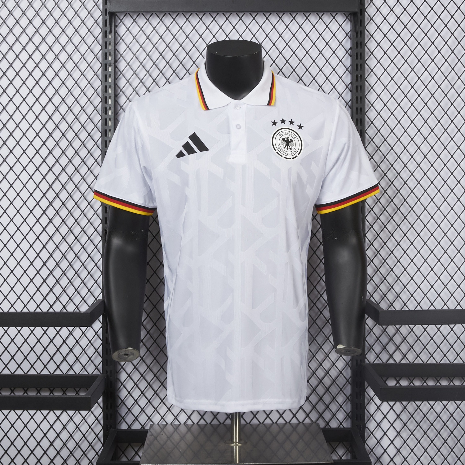 Germany 2026 White Special Edition Polo Jersey - Player Version - UnitedFutballJersey