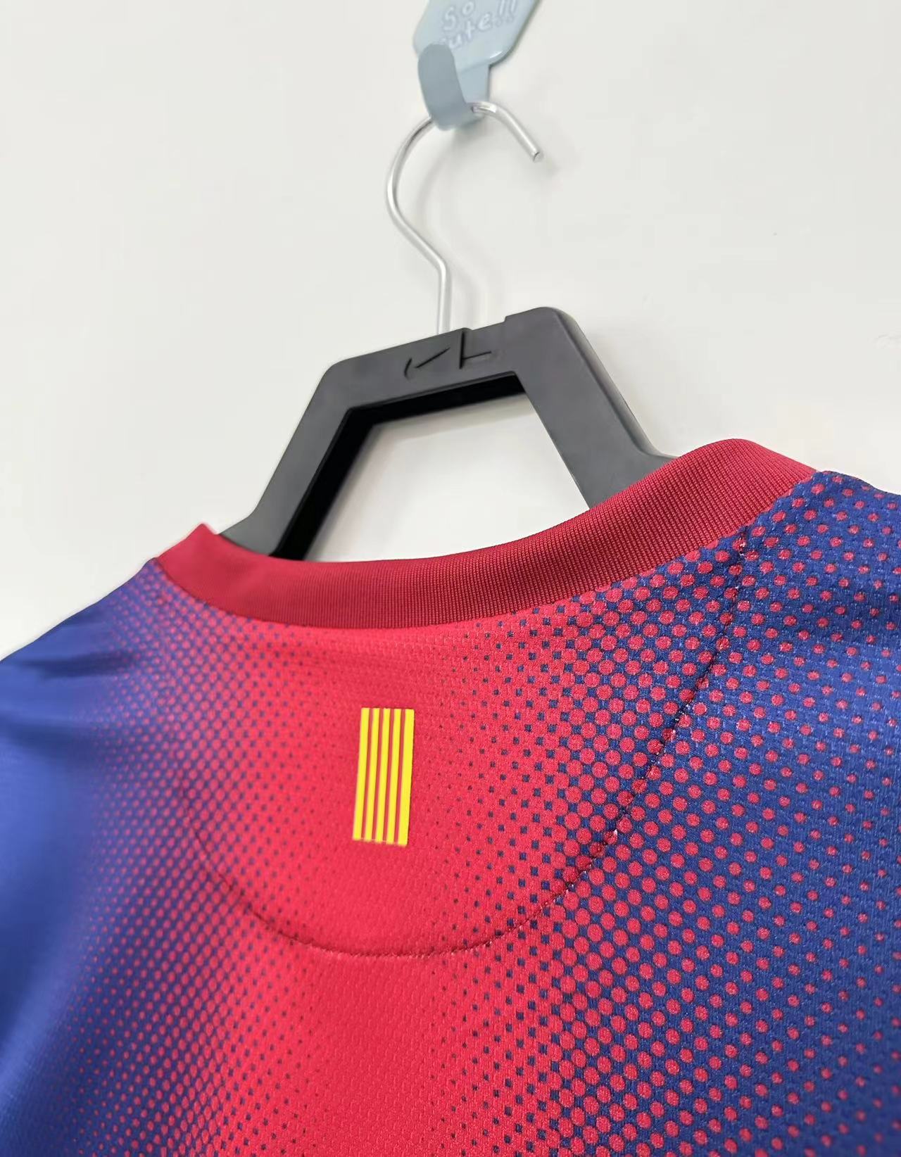 2012/2013 Retro Long Sleeve Barcelona Home Football Shirt 1:1 Thai Quality