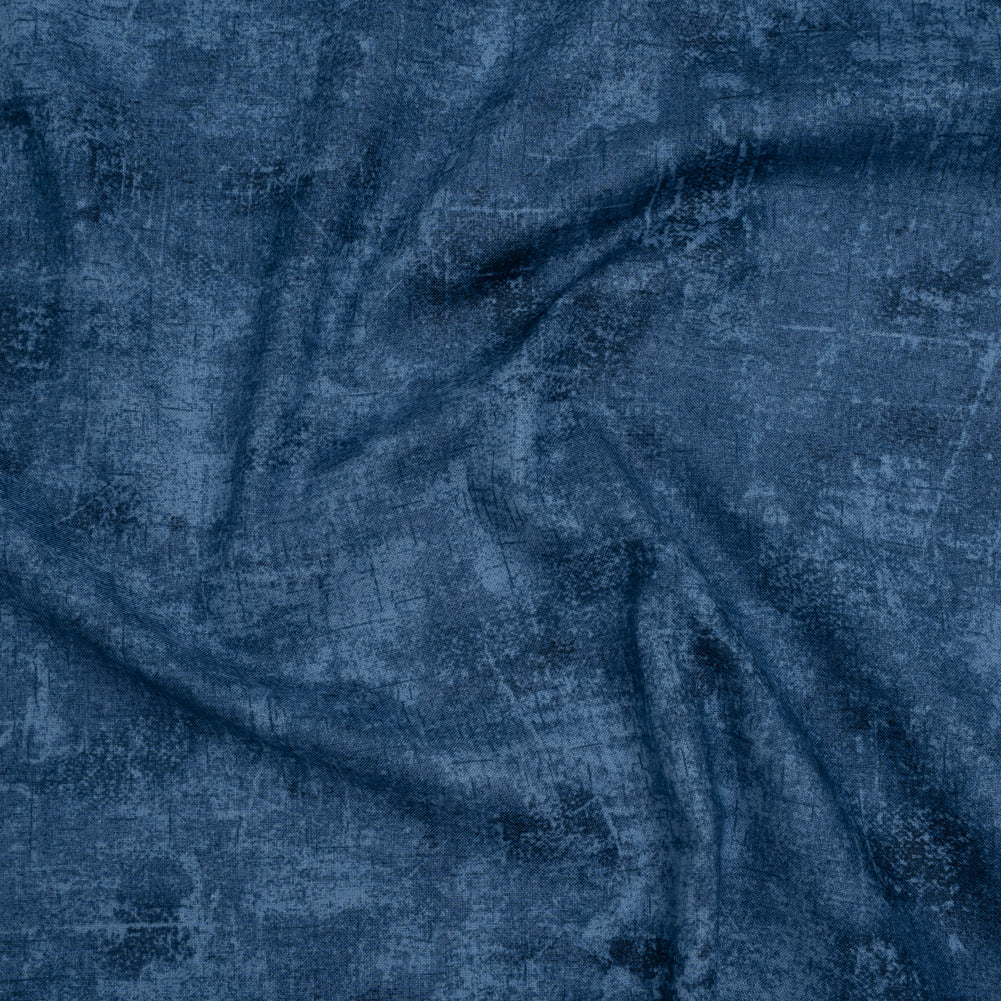 Printed Quilting Cotton by Northcott - Blue Jeans Painterly Texture - Canvas Collection - Joann Fabrics