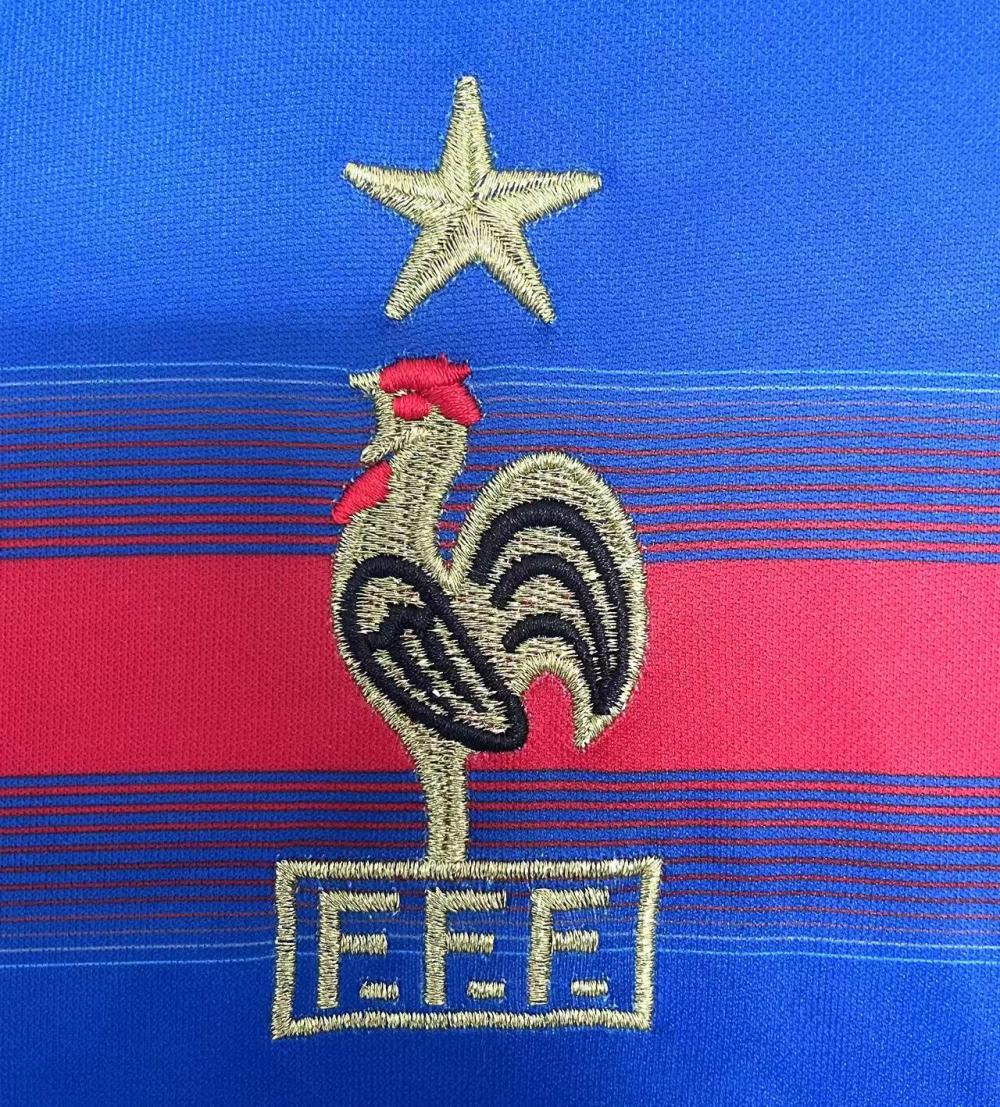 2004 Retro France Home Football Shirt 1:1 Thai Quality