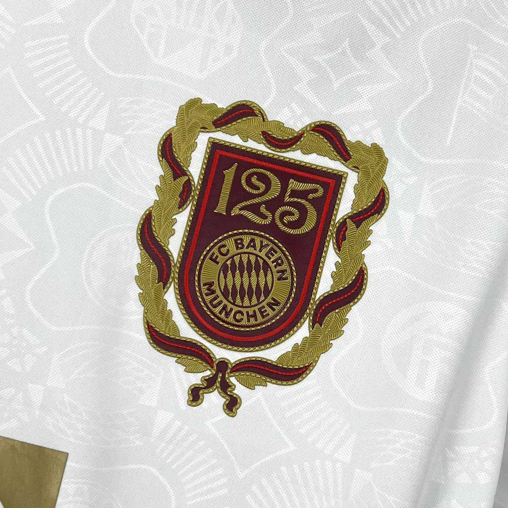 2025/2026 Bayern Munich 125th Anniversary Edition white Football Jersey 1:1 Thai Quality