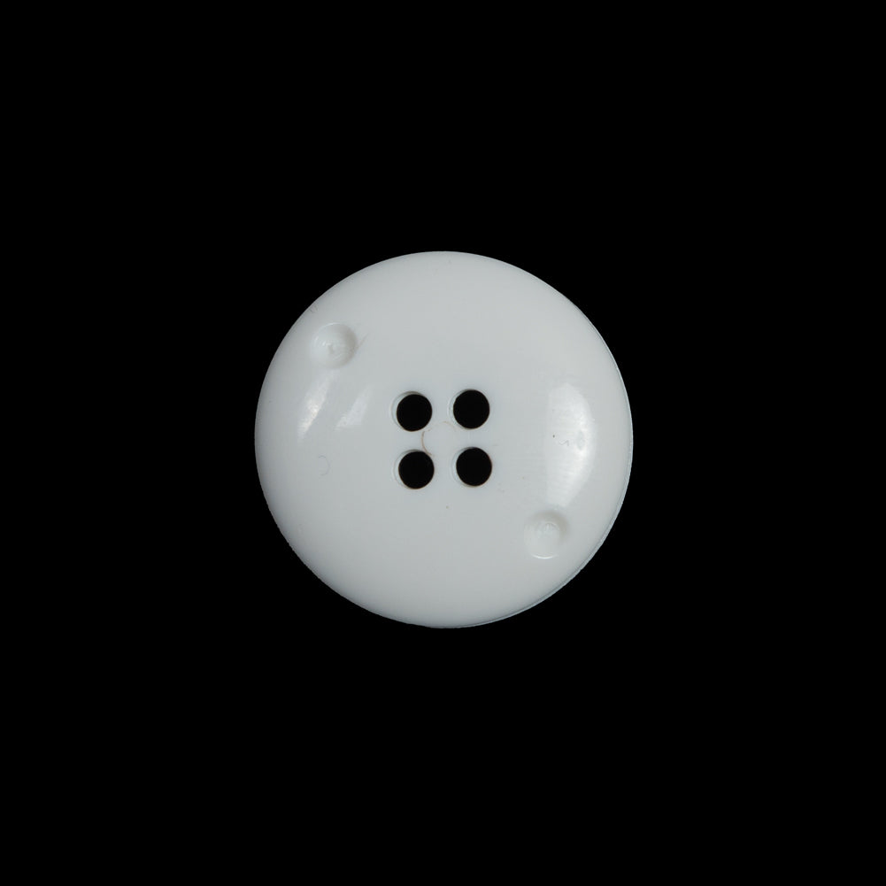 White Plastic 4-Hole Button - 28L/18mm - Joann Fabrics