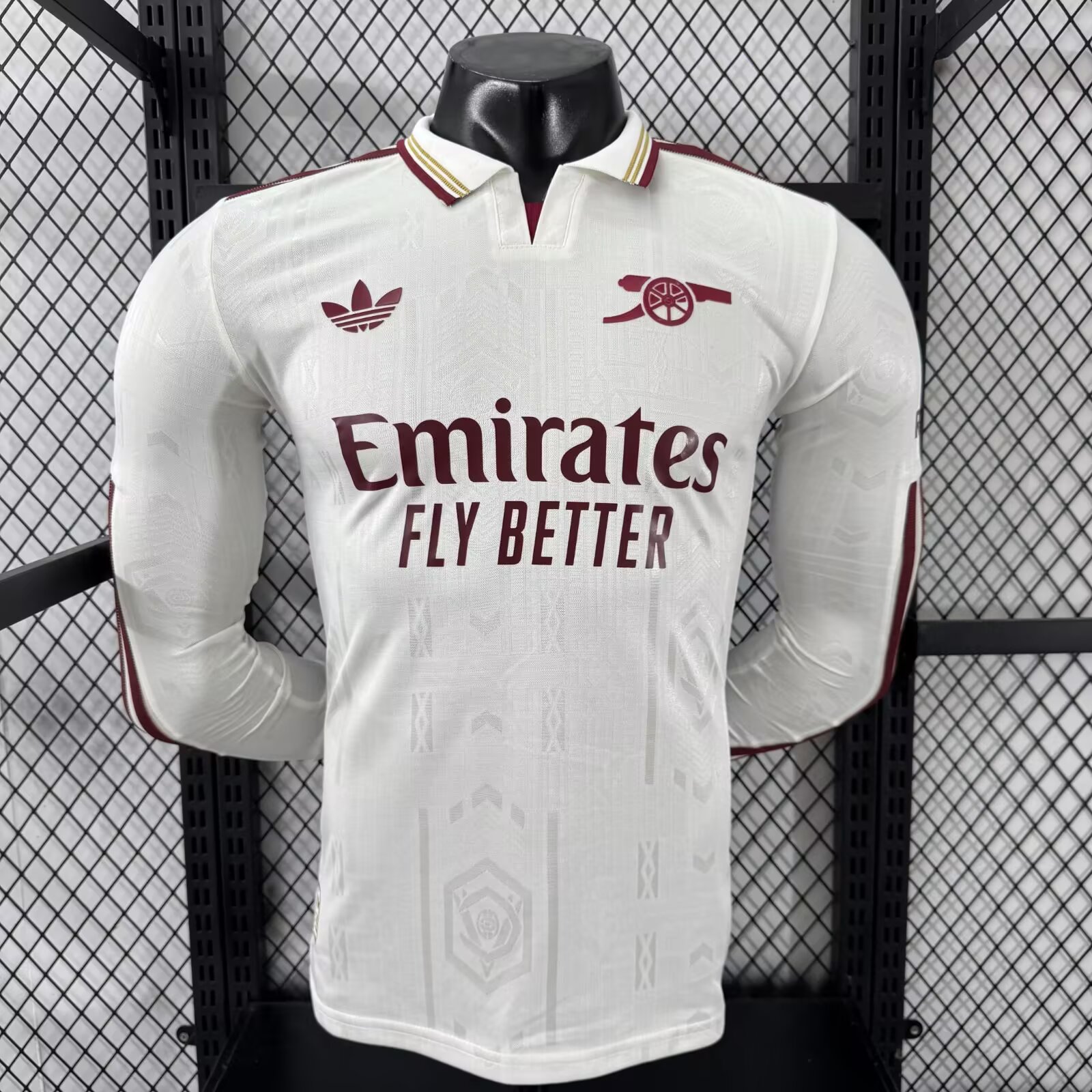 2025/2026 Long Sleeves Player Version Arsenal Third Away Football Shirt 1:1 Thai Quality