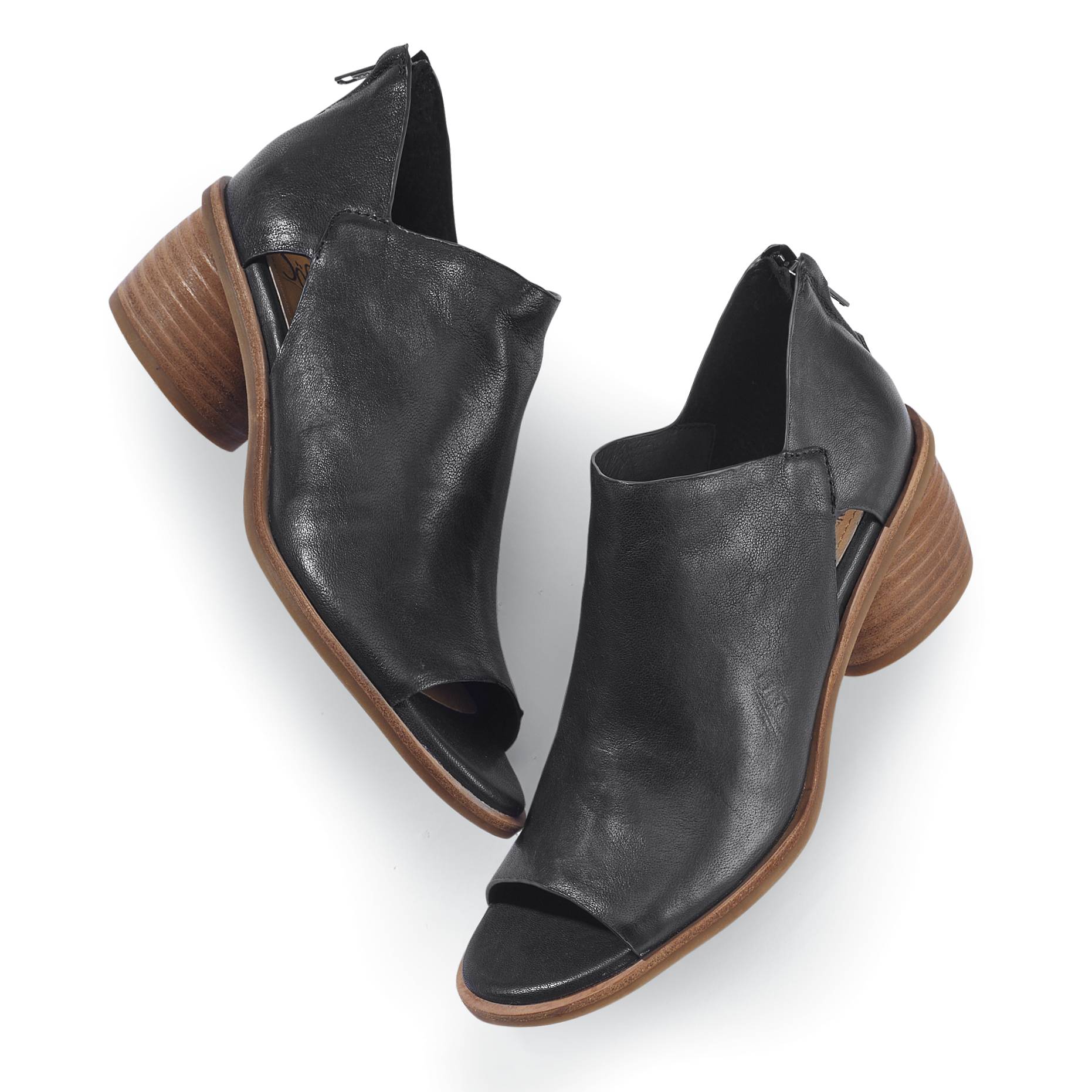 Open-Toe Leather-Upper Shoes by Sofft® - Northstyle Catalog