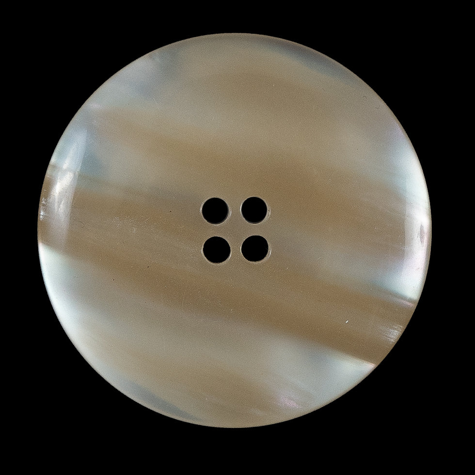 Beige Iridescent Plastic Button - 54L/34mm - Joann Fabrics