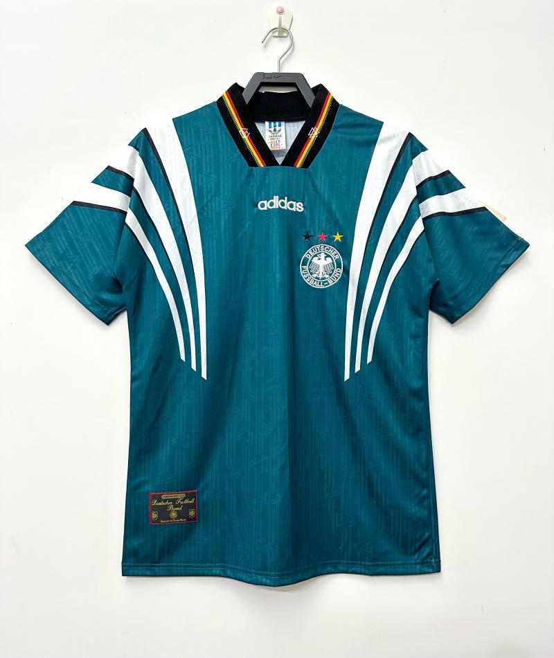 1996 Retro Soccer Jersey Germany Away