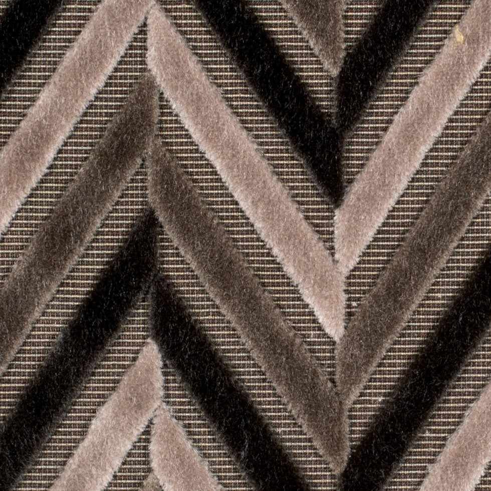 Gray Geometric Velvet - Joann Fabrics