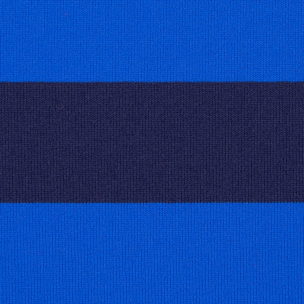 Electric Blue Awning Striped Stretch Eclon Jersey - Joann Fabrics