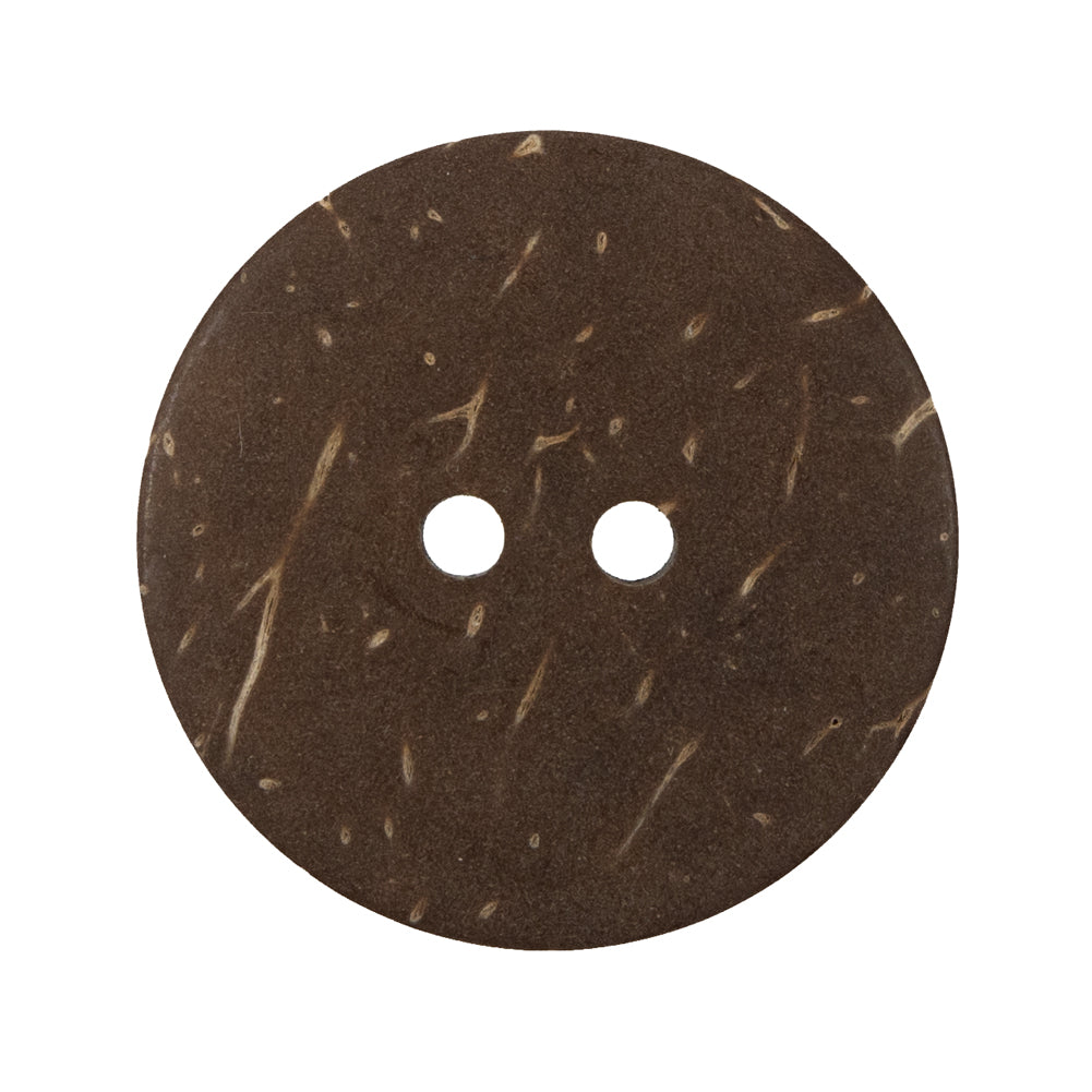 Italian Brown Carved Coconut Button - 48L/30mm - Joann Fabrics