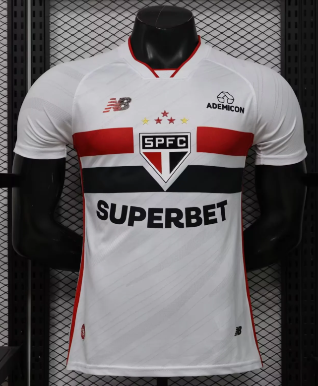 2026/2027 Player Version São Paulo Home Football Jersey 1:1 Thai Quality