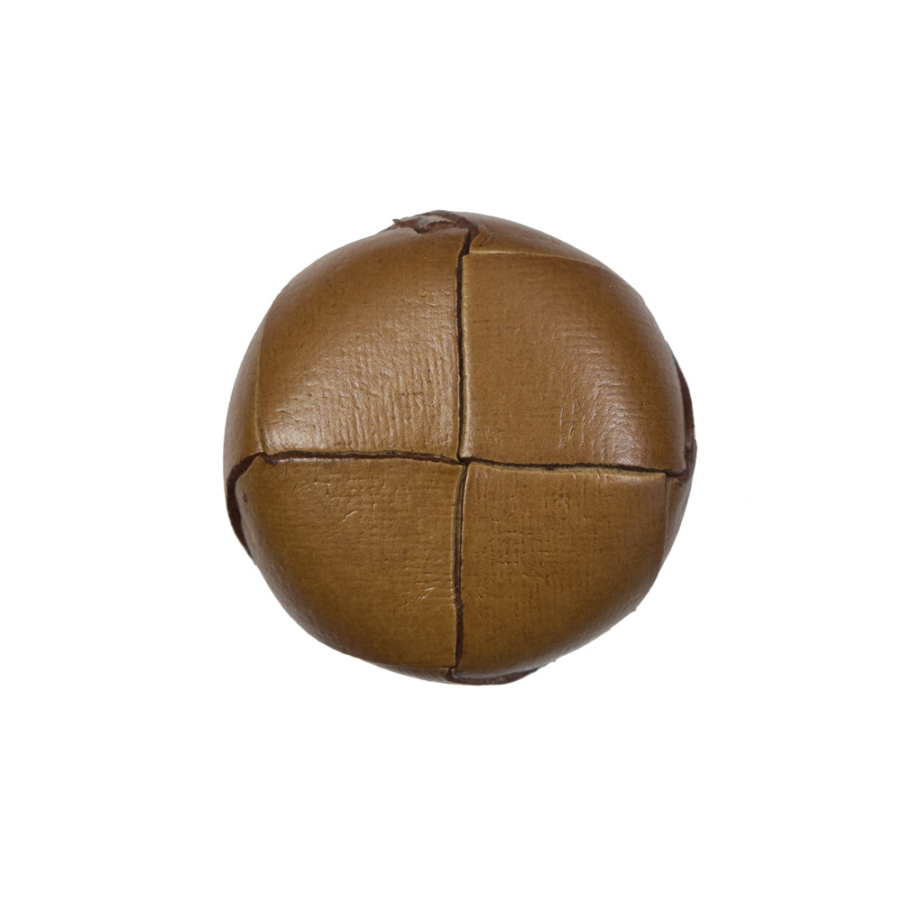 Natural Leather Shank Back Button - 36L/23mm - Joann Fabrics