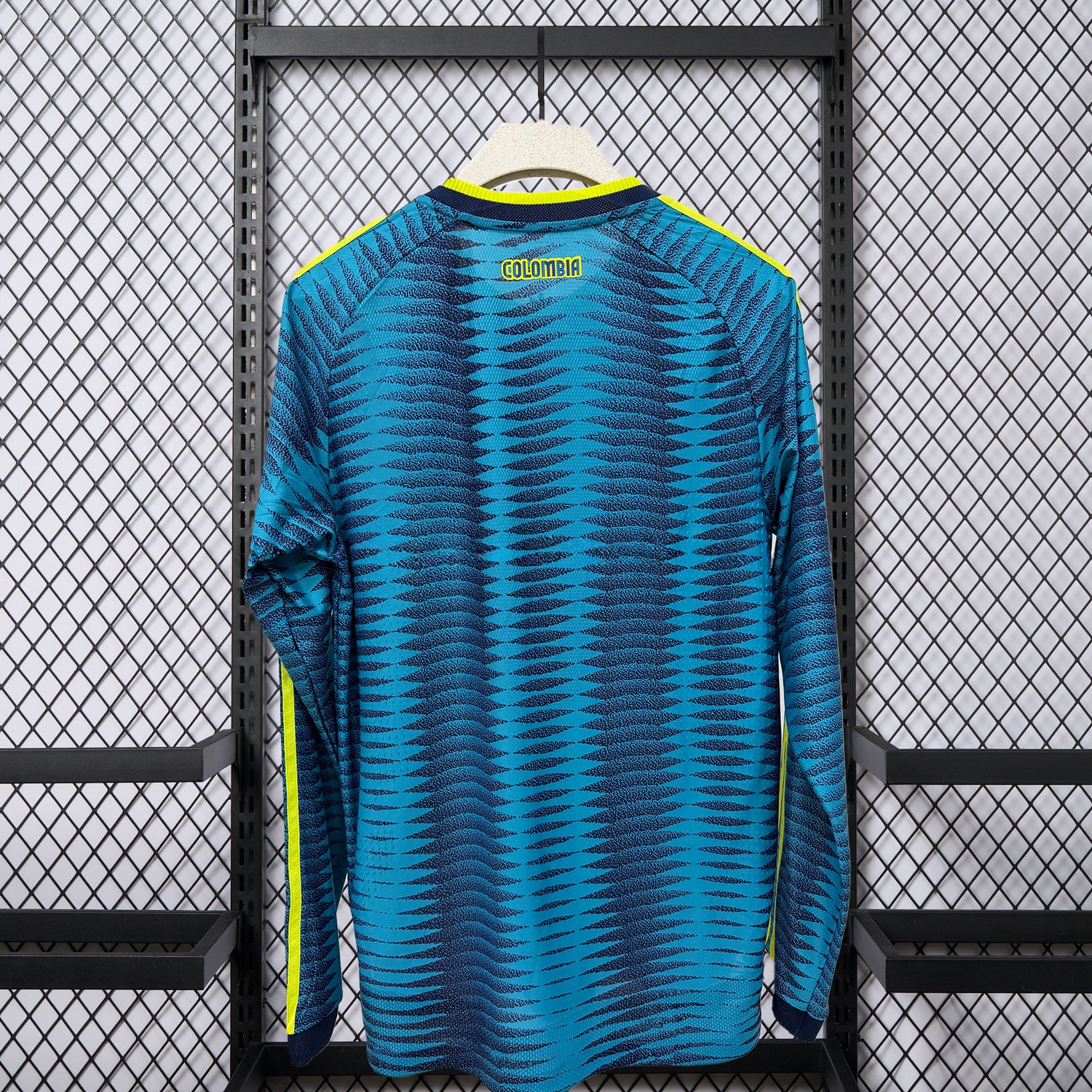 Colombia 2026 Away Blue Long Sleeves Jersey - Fans Version - UnitedFutballJersey